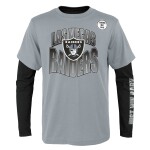 Outerstuff Dětské tričko Las Vegas Raiders NFL Game Day 3-in-1 Combo Shirt (YOUTH)