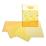 Barevné papíry Blok Happy Color Deco Yellow A4 170 g 20 listů