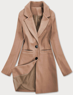 Klasický dámský kabát 25533 Italy moda černá