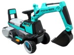 Mamido Dětský elektrický bagr C3 modrý