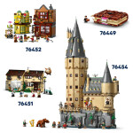LEGO LEGO® Harry Potter™ 76450 Knižní zarážka: Spěšný vlak do Bradavic