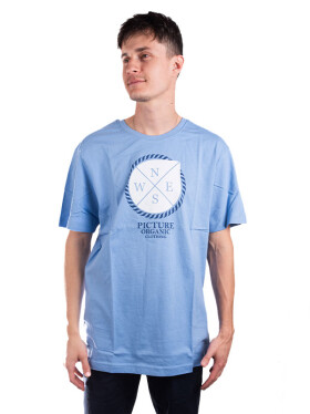 Picture Compass LIGHT BLUE pánské tričko s krátkým rukávem - XXL