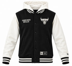 New Era Pánská mikina Chicago Bulls NBA College Hoodie Velikost: XL