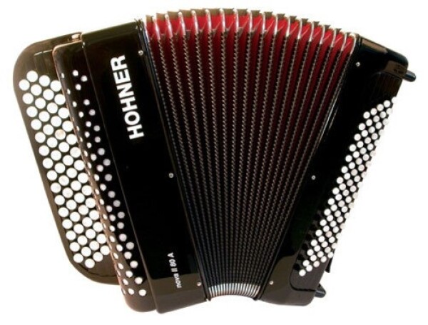 Hohner Nova II 80 A, black, C-stepped