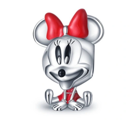 ELENYS Royal Fashion stříbrný přívěsek Disney Minnie