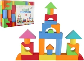 TEDDIES Pěnová stavebnice 81 ks