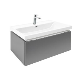 Koupelnová skříňka s umyvadlem a baterií SAT Feel 60x30x44,8 cm antracit mat SATFEEL60ANTU4BA SATFEEL60ANTU4BA