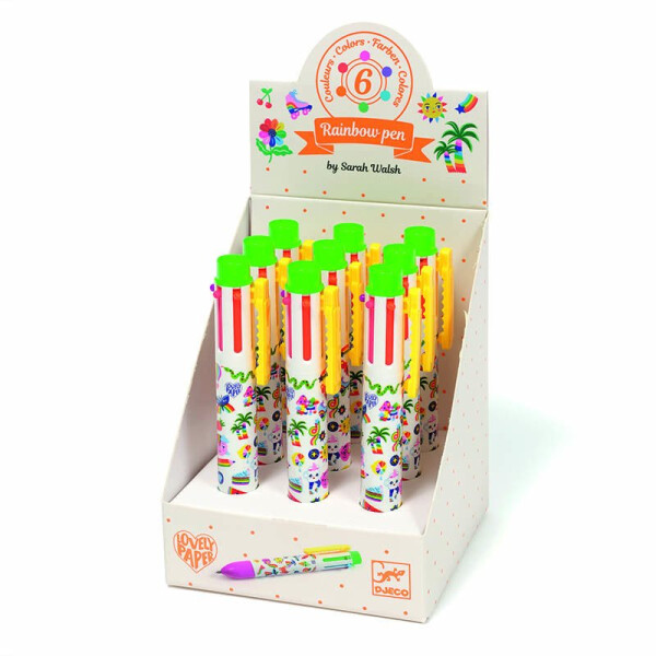 DJECO Šestibarevné pero Sarah