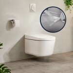 GROHE - Sensia Elektronický bidet s keramikou, Rimless, Triple Vortex, HyperClean, alpská bílá 36507SH0