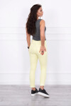 Kalhoty v barvě denim yellow M