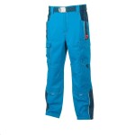 Montérkové kalhoty pasové VISION H9166 170-175 cm modré 58 modré