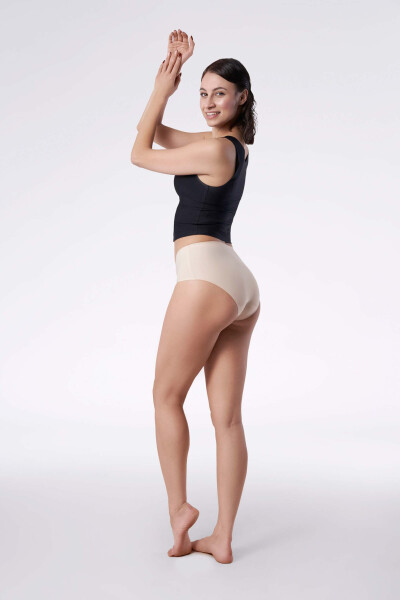 Dámské kalhotky Simple Maxi Beige - Julimex L