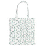 GREEN GATE Bavlněná taška Alaia White, modrá barva, textil