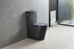 WC kombi komplet SAT Brevis včetně prkénka softclose, vario odpad černý SATBRE031RREXVPBKM SATBRE031RREXVPBKM
