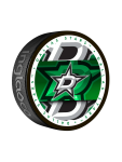 Inglasco / Sherwood Puk Dallas Stars Medallion Souvenir Collector Puck