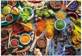 Castorland 105328-2 Puzzle Barvy koření