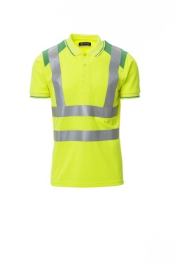 Pánská reflexní polokošile Payper GUARD+ Barva: Žlutá Fluo/ Zelená, Velikost: XL (001028002801020XL)