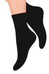 Dámské ponožky 037 black - Steven černá 38/40