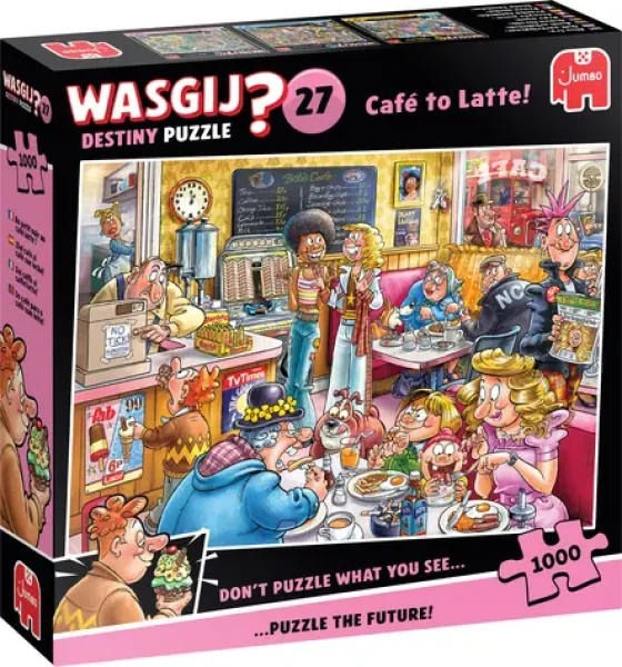JUMBO Puzzle WASGIJ Destiny 27: Kavárna Latte!