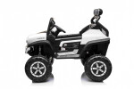 Mamido Dětské elektrické autíčko Buggy Mercedes-Benz Unimog 4x4 bílé