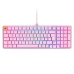 Glorious GMMK 2 Full-Size Keyboard - Fox switches růžová / herní klávesnice / Glorious Fox / USB-C / 1.8 m / DE Layout (GLO-GMMK2-96-FOX-ISO-P-DE)