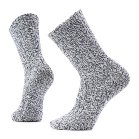 Unisex merino ponožky SMARTWOOL Everyday Cozy Heritage Rib Crew Socks, Deep Navy velikost: 46-49 (XL)
