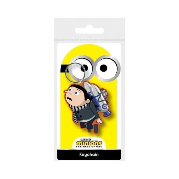 Klíčenka gumová Mimoni/Gru Jetpack - Pyramid