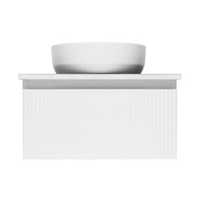 Koupelnová skříňka pod umyvadlo SAT Evolution 58x30x44,8 cm bílá mat SATEVO60WMD SATEVO60WMD