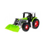 Mamido Konstrukční traktor s přívěsem zelený