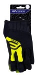 Rukavice FORCE MTB POWER, černo-fluo (Barva černo-fluo, velikost S)