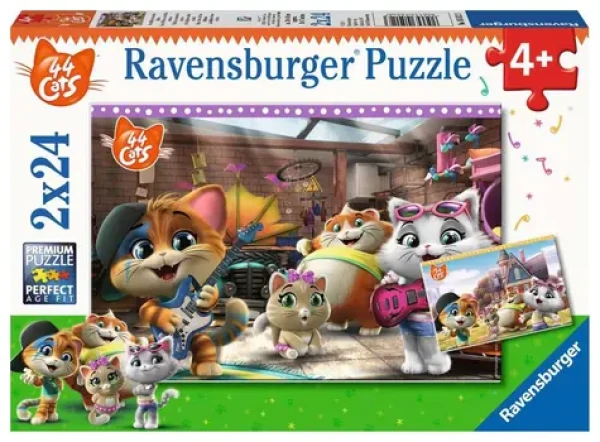 Ravensburger Puzzle 44 koček