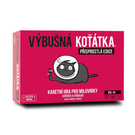 Výbušná koťátka - přisprostlá edice - růžová