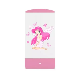 Skříň Babydreams růžová - Víla 1