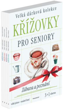 Křížovky pro seniory - Zábava a poznání 3+1 zdarma - autora nemá