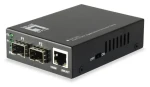 LevelOne Media konvertor RJ45/SFP / Media konvertor / Gigabit Ethernet / 2x SFP / Jumbo Frame (GVT-2011)