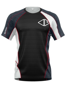 CRAZY T-Shirt Resolution Man, Fire-White velikost: S