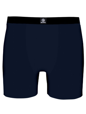 EVONA a.s. Pánské boxerky 1187 bambus 014 tmavě modré - BOXER1187 014 M