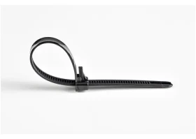 StarTech Uvolnitelná stahovací páska černá / Stahovací páska / nylon / 125 mm / 100 ks (CBMZTRB5BK)