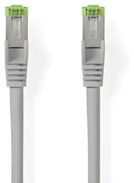 Nedis šedá / Patch kabel / Cat 8.1 / S/FTP / 20 m / LSZH (CCGL85520GY200)