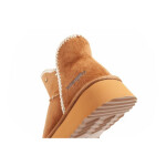 Wrangler Elsa zimní kotníkové boty zateplené pohodlné módní hnědé 38