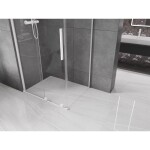 MEXEN/S - Velar sprchový kout 120 x 85, transparent, bílá 871-120-085-01-20
