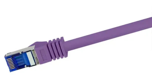 LogiLink Ultraflex fialová / Patch kabel / Cat.6A / S/FTP / RJ-45 / 3 m (C6A069S)