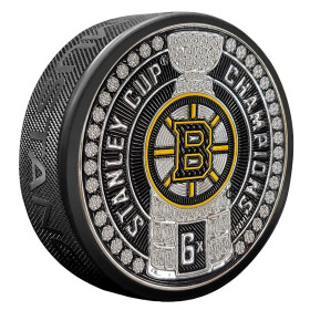 Mustang Puk Boston Bruins NHL Stanley Cup Dynasty Puck Design Trimflexx