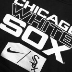 Nike Pánská mikina Chicago White Sox MLB Lettering Club Fleece Hoodie Velikost: S