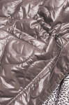 Dámská bunda barvě ozdobnou podšívkou Béžová model 16988817 BH FOREVER