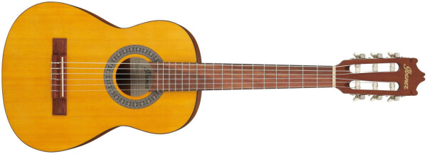 Ibanez GA Classical Guitar 6-String 1/2 Body - Open Pore Amber