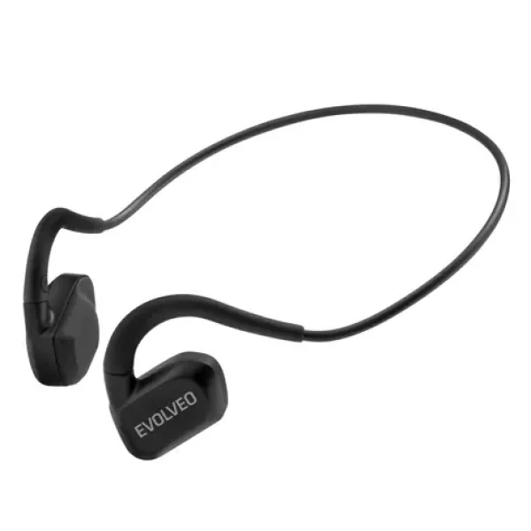 EVOLVEO BonePro černá / bezdrátová sluchátka na lícní kosti / Bluetooth / MP3 / 32GB / IP68 (BONEPRO-BK)