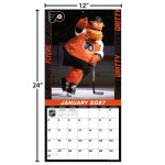 JF Turner Kalendář NHL Gritty 2027 Wall Calendar
