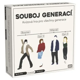 SPIN MASTER GAMES Společenská hra Souboj generací