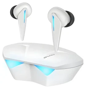 Awei T23 bílá / Bezdrátová sluchátka / TWS / Bluetooth 5.3 / dobíjecí pouzdro (T23)
